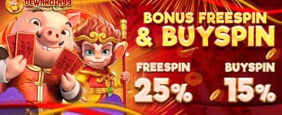 Bonus Selamat Datang idslot6000.com banner